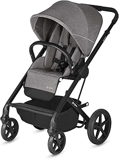 CYBEX Gold Kinderwagen Balios S, Ab Geburt bis 17 kg (ca. 4 Jahre), Manhattan Grey