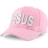 Trendy Apparel Shop Only Jesus Praying Hand Embroidered Christian Ball Cap