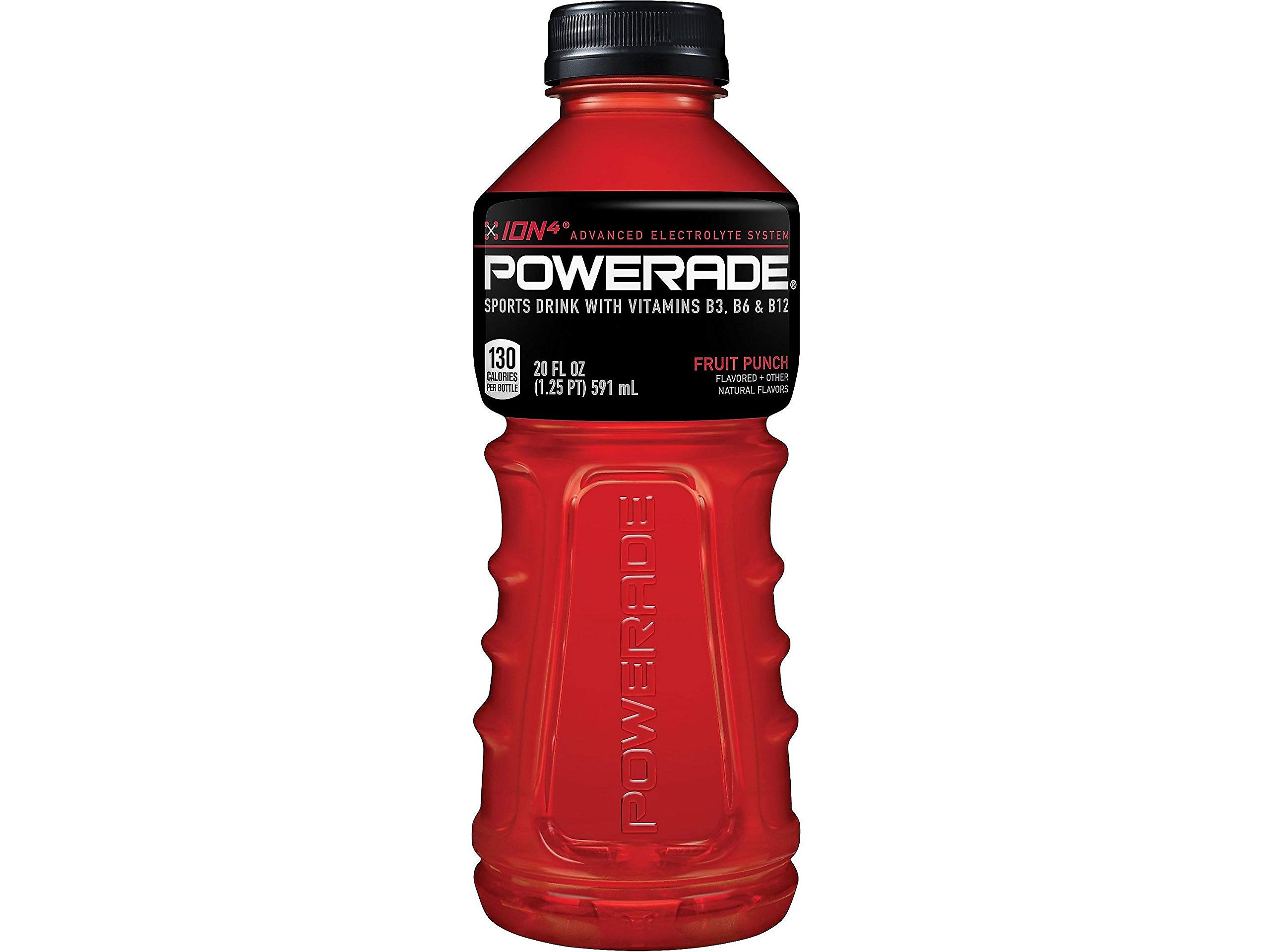 POWERADE, Electrolyte Enhanced Sports Drinks w/ Vitamins, Fruit Punch