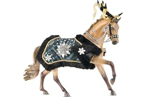 Breyer Horses 2023 Holiday Collection | Traditional Series Holiday Horse - Highlander | Model #700126