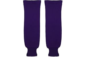 TronX SK80 Knit Ice Hockey Socks (Purple 20 Inch)