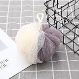 Omenluck 3Pcs Bath Loofah Sponge Shower Ball Mini Exfoliating Deep Clean Soft view 2