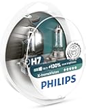 Philips 12972XV+S2 X-tremeVision Car Headlight Bulb, H7 12V, 55W Halogen, 2-Pack [Packaging type S2]