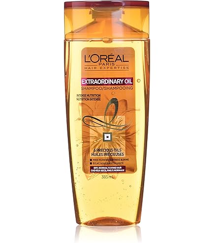 Amazon.com : L'Oréal Paris Elvive Extraordinary Oils Crème Shampoo