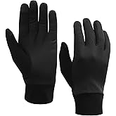 Tough Outfitters Thermal Glove Liners - Hiking Gloves Women Running Gloves Men - Glove Cold Weather - Touchscreen Function