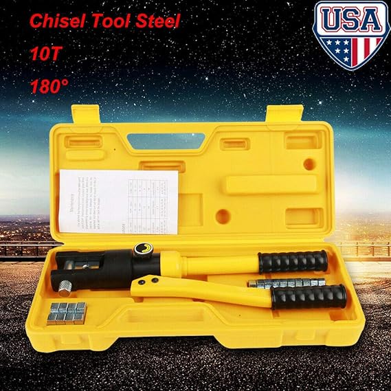 Hydraulic Crimper 10 Tons Hydraulic Wire Crimper ，Hydraulic Hand