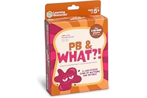 Learning Resources PB & What? - Reading Readiness, Language Development, Ages 5+