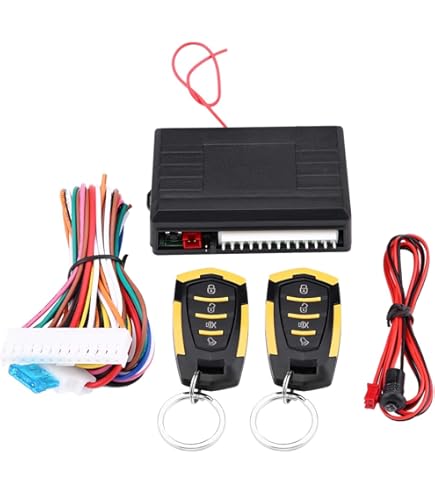 Riloer Car Remote Central Locking Kit 4 Door Keyless Entry System And - View #9