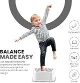STERUN Plastic Toddler Step Stool Non-Slip Anti-Slip Grey 1-Piece view 3