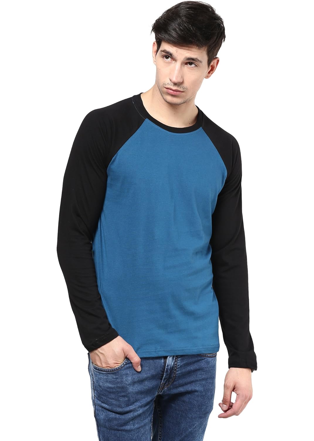 inkovy men's plain slim fit t-shirt