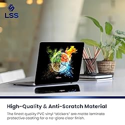 LSS Laptop 15 15.6 Skin Cover with Colorful Earth