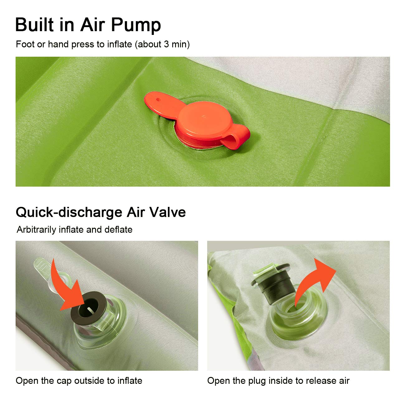 overmont sleeping pad