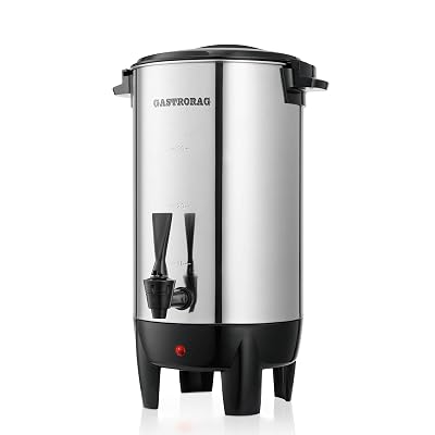 30 Cup Commercial Coffee Urn, Stainless Steel