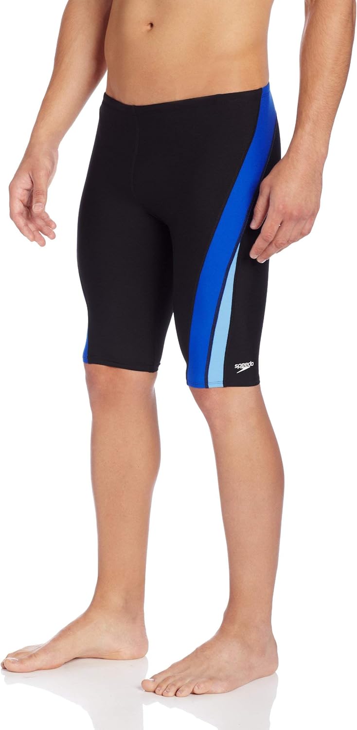 Speedo Men's Swimsuit Jammer Endurance+ Splice Team Colors : Clothing