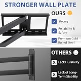BONTEC TV Wall Mount Universal 32-70 Inch 850mm Arm Tilt Swivel 60kg view 6
