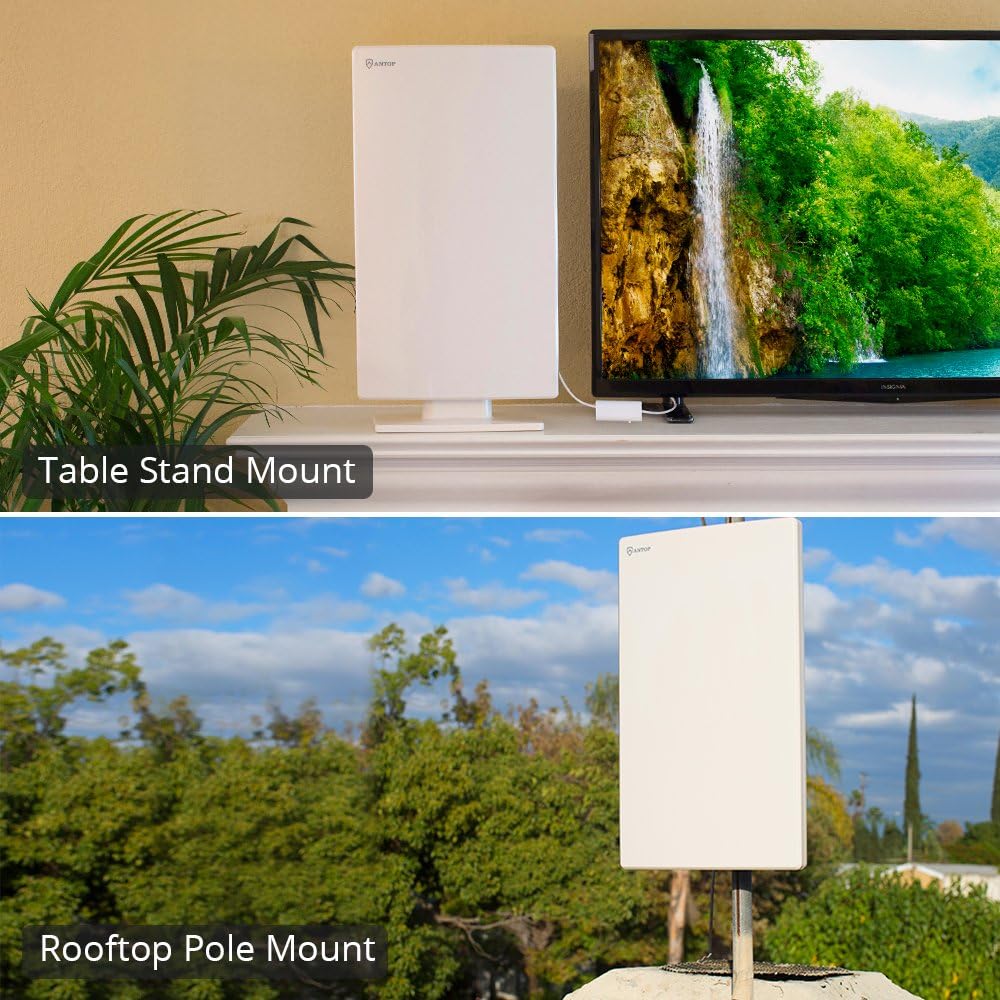 20 Best ANTOP Antenna Reviews | Comparing of multi-directional, omnidirectional, UFO, Smartpass, Indoor/Outdoor HDTV, and Radio ANTOP antennas
