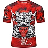 LAFROI Men's Long Sleeve UPF 50+ Baselayer Performance Compression Shirt Rash Guard-CLY08D