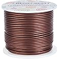 BENECREAT 12 Gauge Matte Jewelry Craft Wire 100 Feet Tarnish Resistant Aluminum Wire for Chrismas Beading Sculpting Model Ske