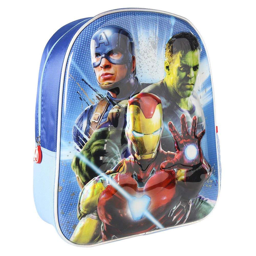 Cerdá Unisex Kids Mochila Infantil Metalizada Avengers Metallic Premium 3D Kids Backpack, Multi, 26.0 Xx 31.0 Xx 10.0 cm UK