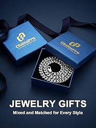 Curb Cuban Link Chain Necklaces for Men Jewelry
