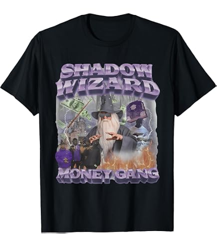 Amazon.com: Shadow Wizard Money Gang Tee for Men and Women T-Shirt
