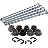 LEDAUT Compatible With Door Hinge Roller Pin Door Hinge Pin and Bushing Repair Kits (4 pins 2 Door) LEDAUT Replacement for Ch