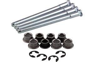 LEDAUT Compatible With Door Hinge Roller Pin Door Hinge Pin and Bushing Repair Kits (4 pins 2 Door) LEDAUT Replacement for Chevy GMC Fullsize Truck SUV 1988-2002
