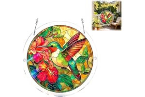 Acrylic Suncatcher Jigsaw Puzzle, Window Suncatcher Acrylic Puzzle, 83 Pieces DIY Suncatcher Kits for Adults, Home Decor Gift