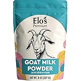 Goat Milk Powder 8oz 227g – (PRODUCT OF CANADA) Human Food Grade, 100% Full Cream Powdered Goat Milk for Drinking, Cooking, a