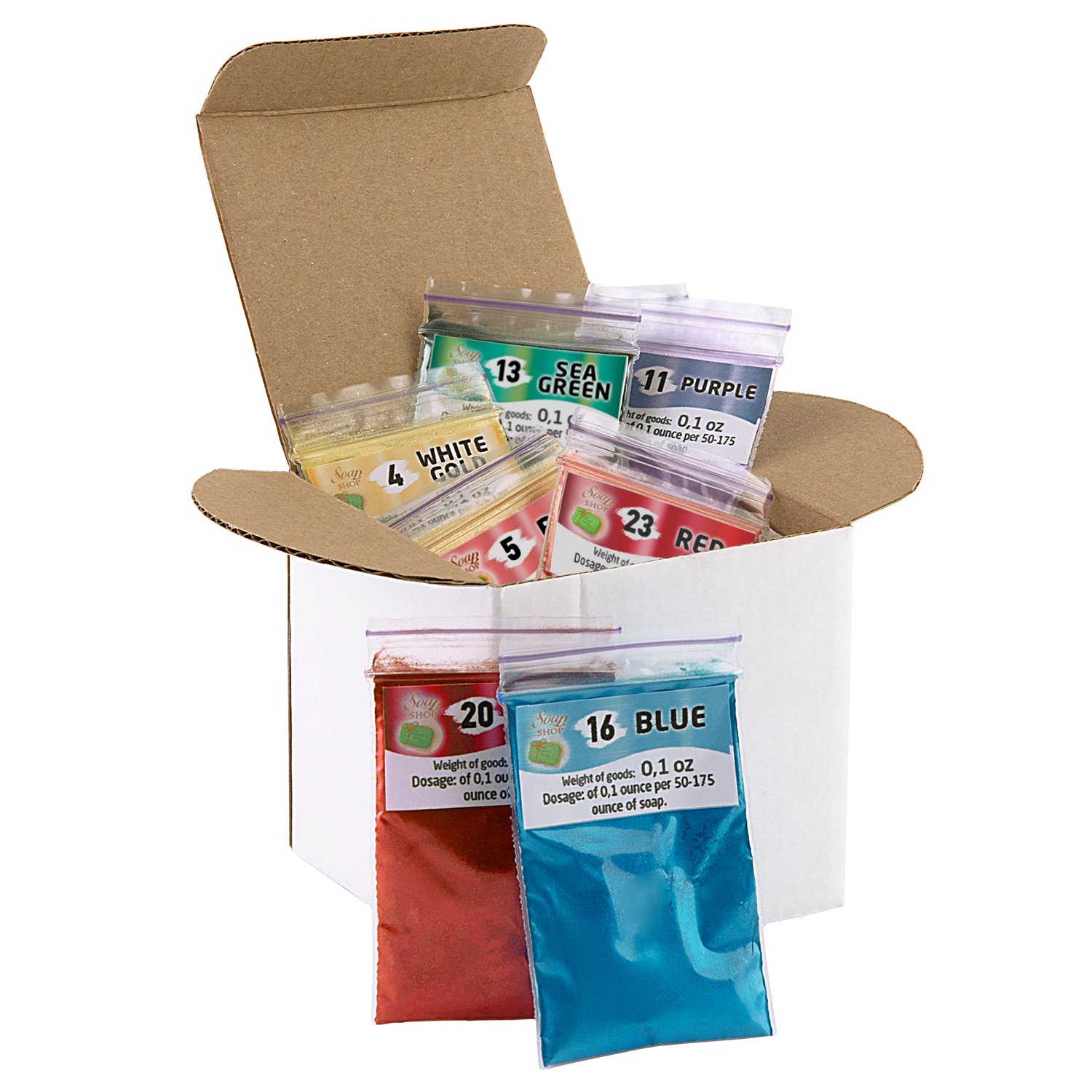 Mica Powder Soap Making Kit Powdered Pigments Set Soap Making Dye 24 Color 646412948044 eBay