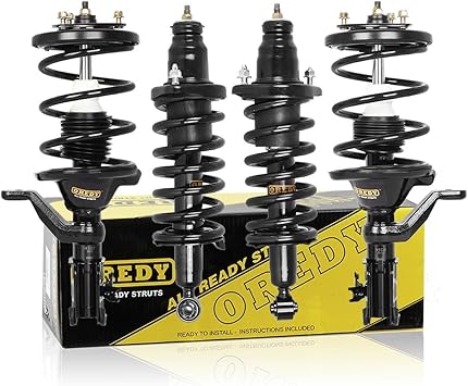 Amazon Com Oredy Struts 4pcs Full Set Front Rear Shocks And Struts Complete Shocks Struts Assembly 171433 171434 171340r 171340l Coil Spring Struts Kit Compatible With Civic 01 02 03 04 05 Shocks Struts Assembly Automotive