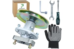 POSEAGLE Pre-Greased GY20785 Spindle Assembly with GX20367 Spindle Pulley Replace GY20050 UC23728 for John Deere L100 L105 L107 L108 L110 L111 L118 108-14.5 108-17HS 1642HS L17.542 L1742 Lawn Tractors