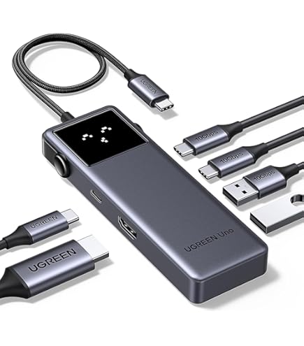 UGREEN Estação de acoplamento Revodok Pro 209 USB C, dock de