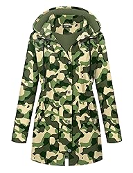LOMON Women Rain Jacket Waterproof Hooded Jackets