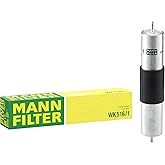 Mann Filter WK 516/1 Fuel Filter | For passenger cars, fuel system protection, injector protection, clean fuel, OE quality