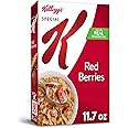 Special K Cold Breakfast Cereal, 11 Vitamins and Minerals, Made with Real Strawberries, Red Berries, 11.7oz Box (1 Box)