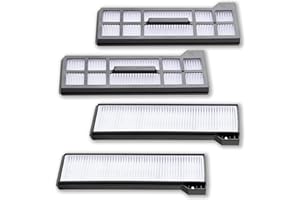 Pymin 4 PCS Replacement Vacuum Filter Compatible with eufy X10 Pro Omni Robot Vacuum Cleaner, Vacuum Parts, Replacement Washable Filter