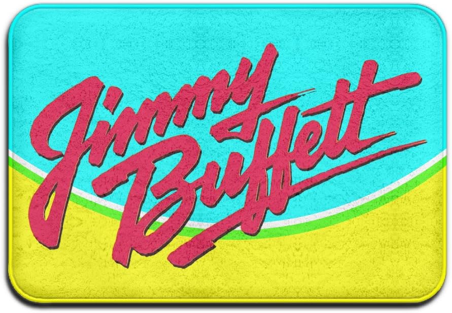 VIND Jimmy Buffett Country Rock Star Soft Doormats / Entrance Rug Floor Mats