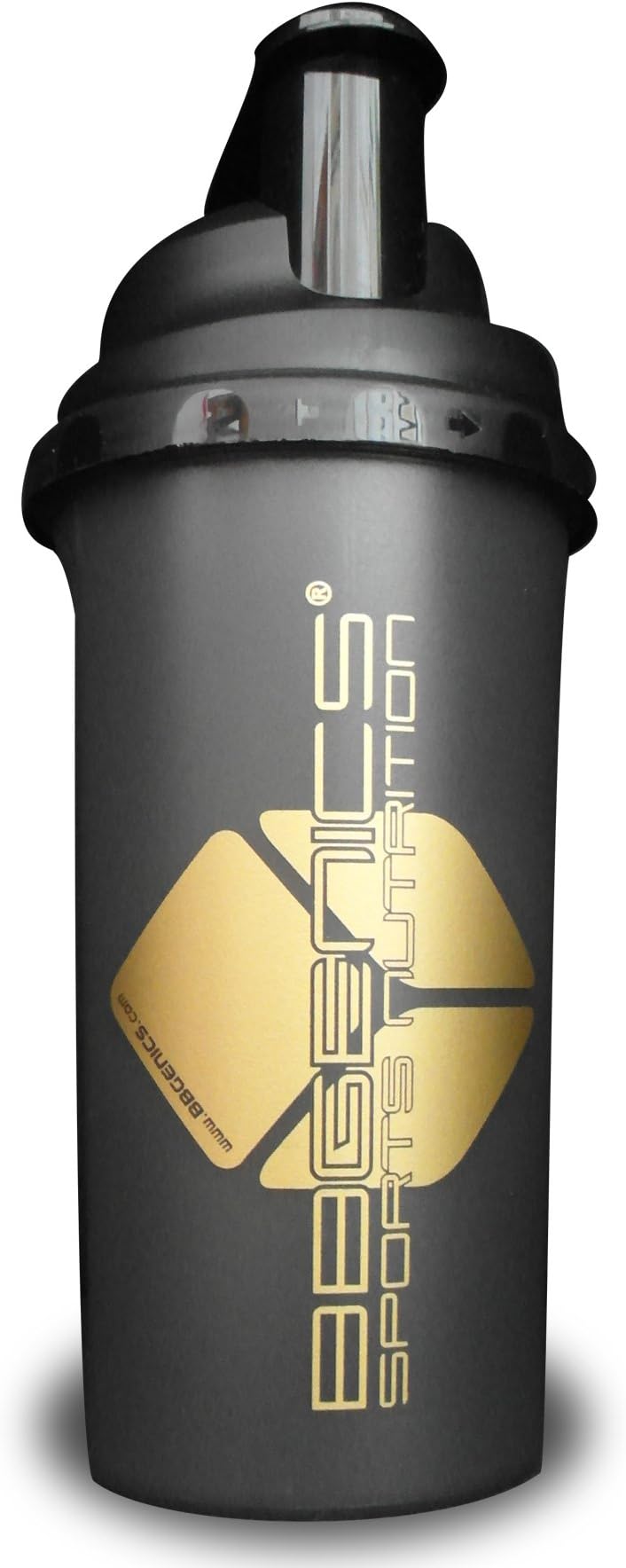 BBGENICS Shaker with Gold Print for High Protein 91%