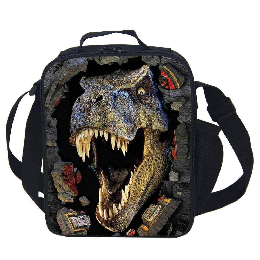 Photo 1 of CAIWEI 3D Animal Dinosaur Insulated Lunch Box Cooler Bag