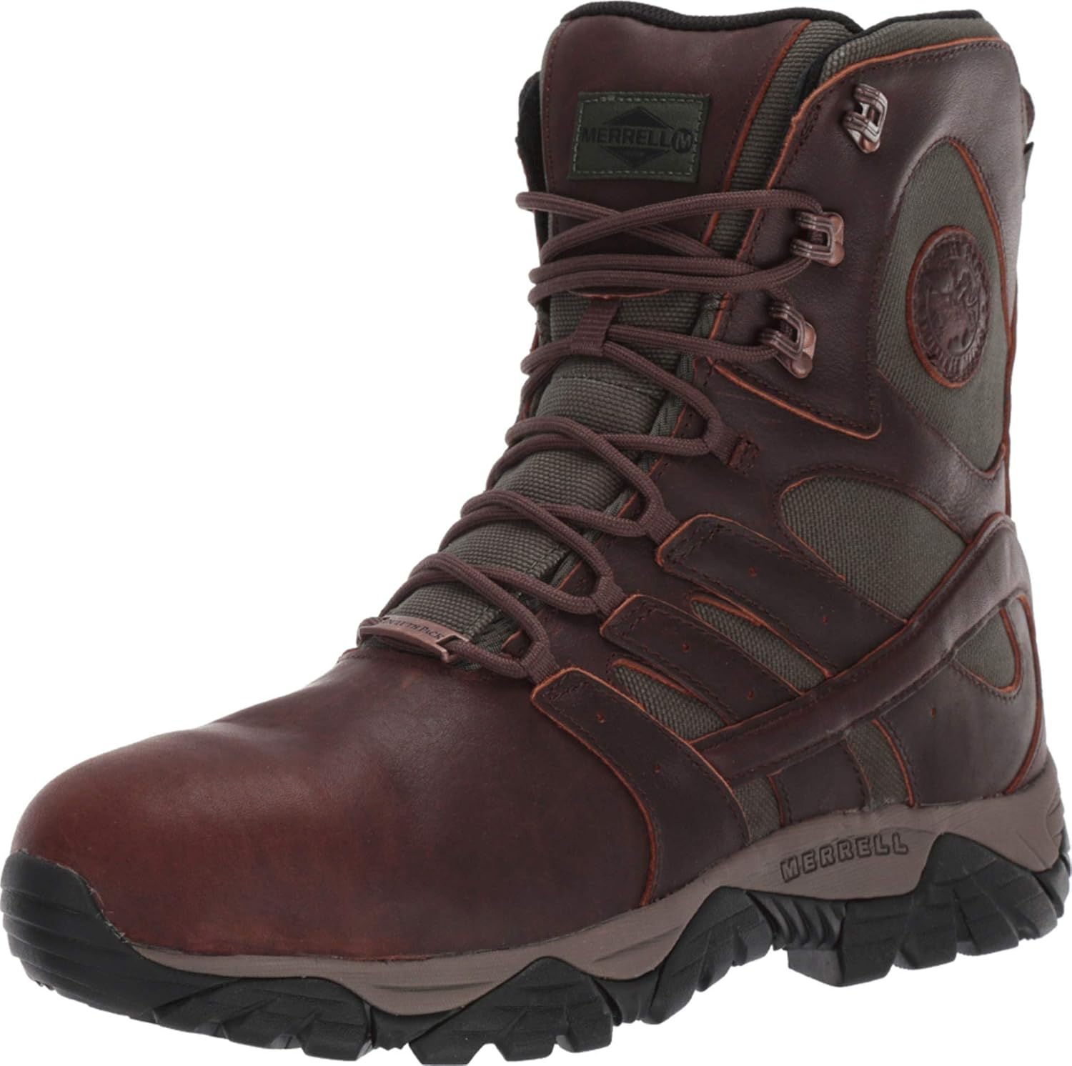 merrell steel toe work boots