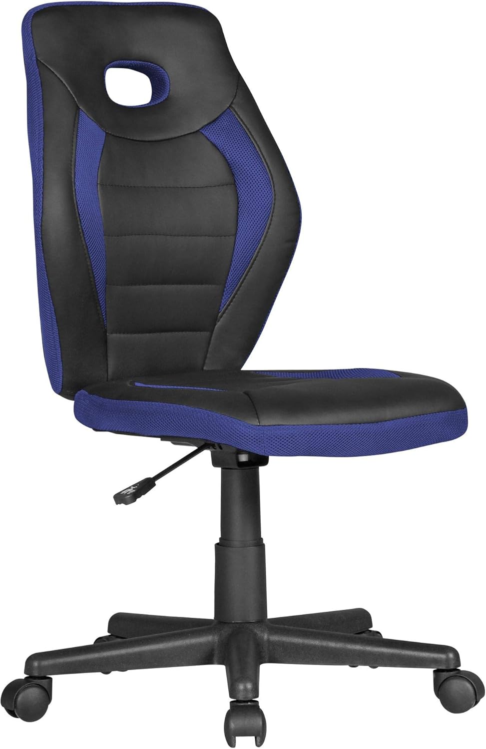 Amstyle Luan Children's Desk Chair Black/Blue for Children from 6 with