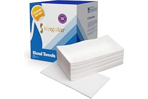 AH AMERICAN HOMESTEAD AMERICAN HOMESTEAD Disposable Hand Towels for Bathroom - White Linen-Like Guest Napkins - Ideal Paper Dinner Napkins or Bathroom Towels for Guests - 50 Count - Quilted - 15.5" x 12"