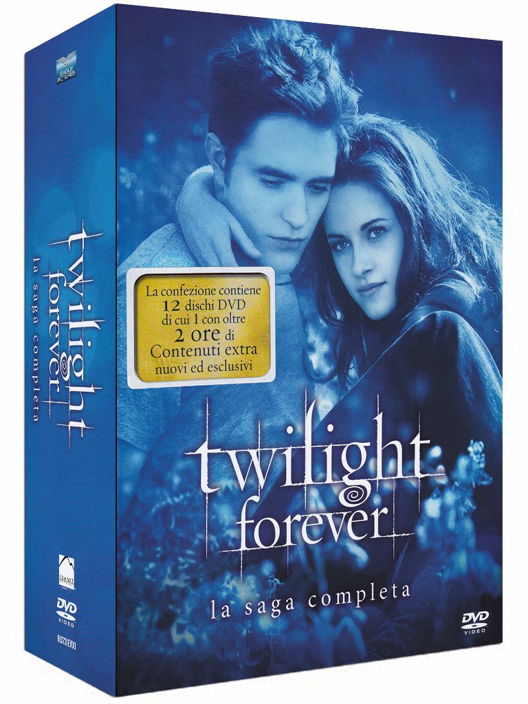 twilight forever la saga completa (ltd) (12 dvd) box set