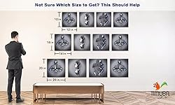 4 Piece Set Bedroom Wall Decor Love Heart Gray 3D