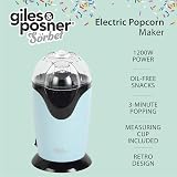Giles & Posner Electric Popcorn Maker 1200 W Blue view 2