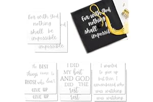 CIXICM 8 Pack Graduation Cap Stickers Decoration Glitter Alphabet Letter Stickers Self Adhesive,Classroom Decor DIY Crafts Art Making (Silver)