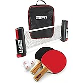 ESPN Ping Pong Set, Table Tennis Ideal for Family Games and Game Night
