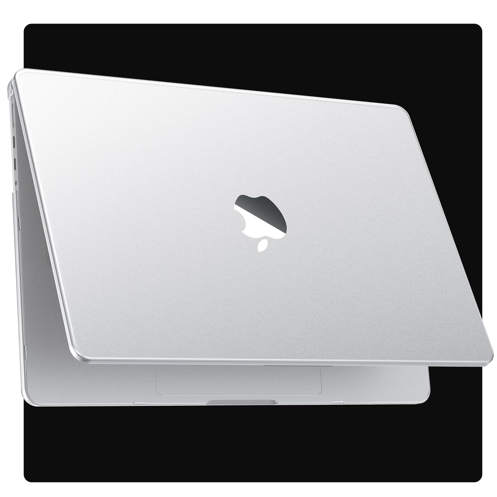 Photo 1 of Macaset Compatible for MacBook Pro 14 inch Case M5 2025-2021 M4 M3 M2 M1 Pro/Max [Same as Bare Device] [Seamless Fit] Hard Shell Laptop Cover - Frosted Clear