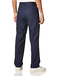 PGA TOUR Men's Flat Front Golf Pant with Expandable